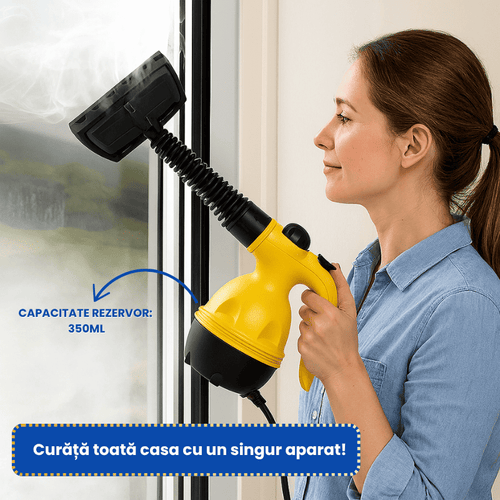 Aparat de curatat cu aburi Steam Cleaner + Accesorii