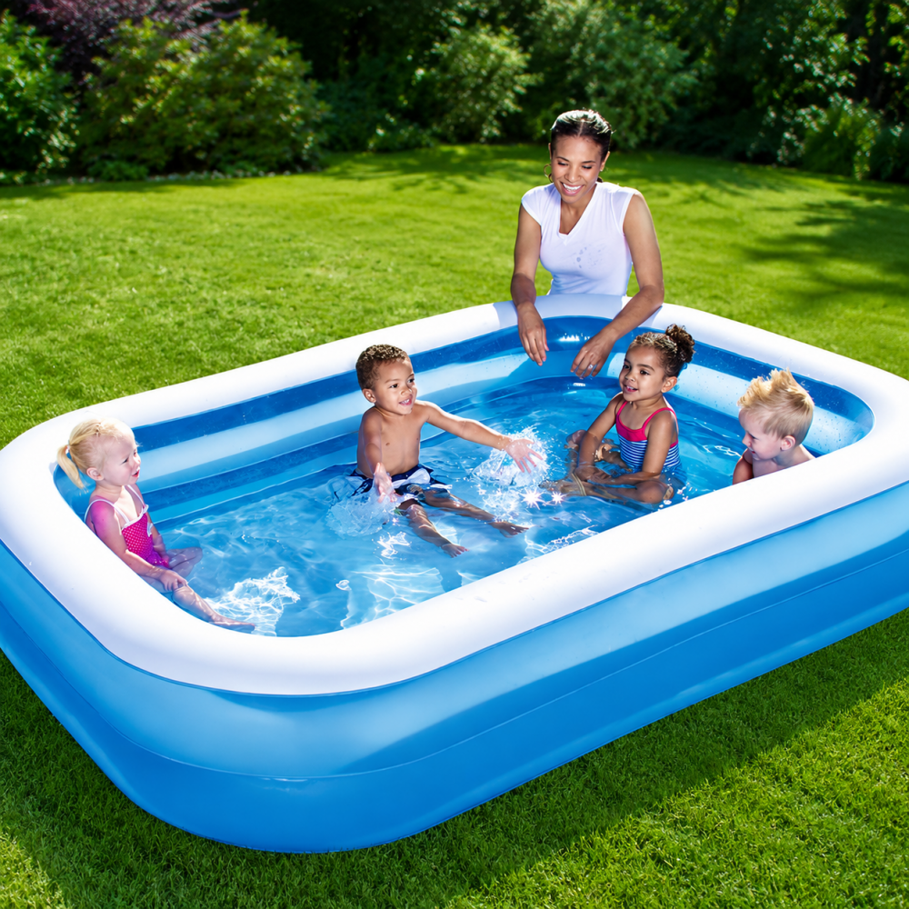 Piscina Gonflabila Family Pool XXL 201 x 150 x 51 cm – Distractie Racoritoare pentru Intreaga Familie