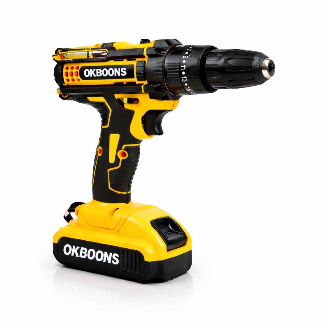 Trusa Bormasina OKBOONS™, 2 acumulatori, 36V, 30 accesorii