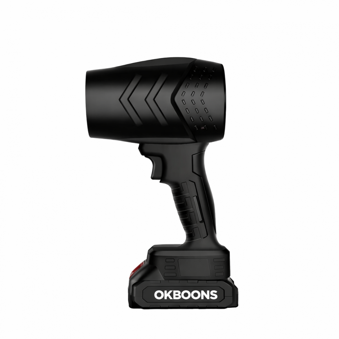 Suflanta Aer OKBOONS™ Portabila Multifunctionala pentru uscare masina, zapada, frunze si praf, 2 acumulatori 48V