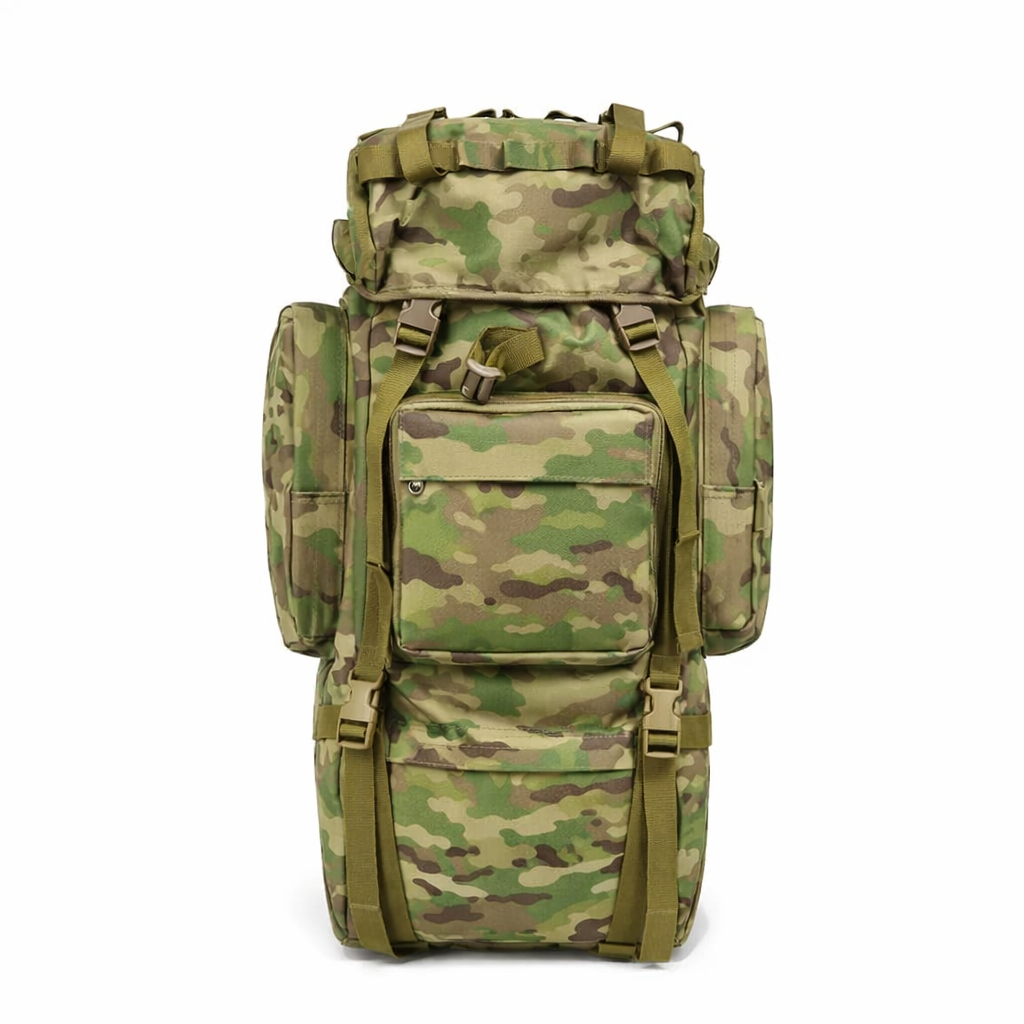 Rucsac Drumetie XXL, 80L, 75x35x30CM, Impermeabil, CAMUFLAJ