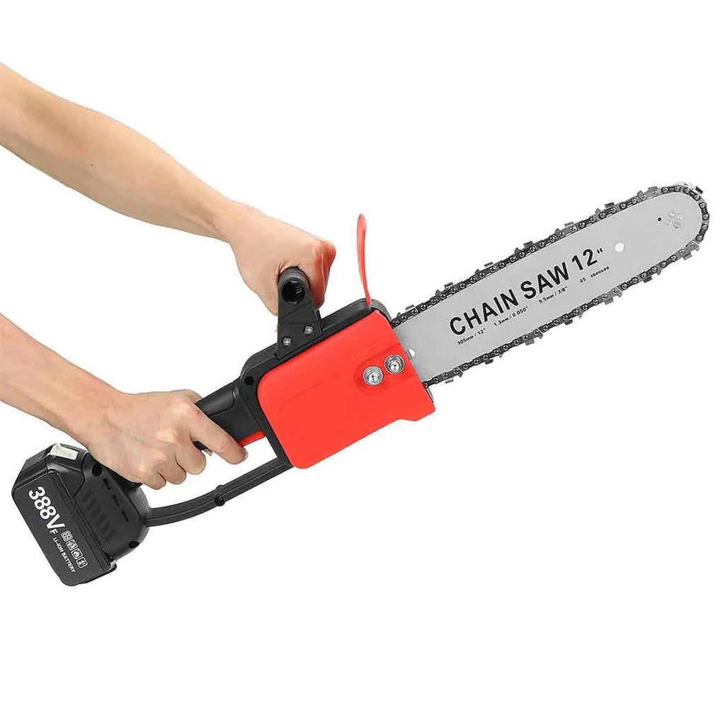 Drujba Electrica OKBOONS™, Lama de 30 cm, 2 Acumulatori de 48V, 2000w