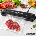 Aparat de Vidat Alimente VISURON®, Sigilare Automată, Păstrarea Prospețimii, Design Compact, 10 Pungi Incluse