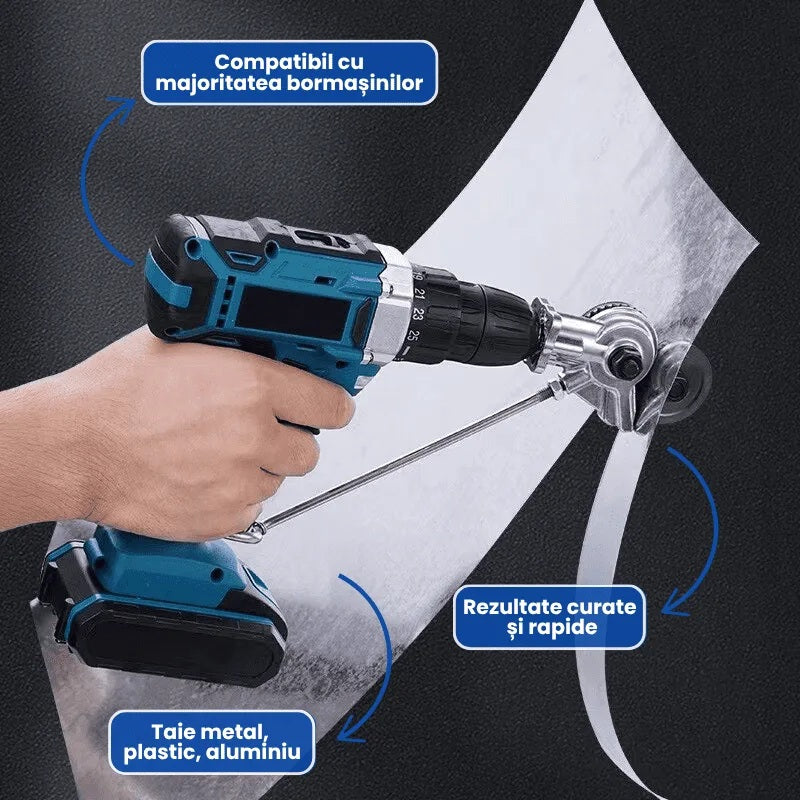 Cap de Tăiere tabla si materiale feroase pentru Bormasina