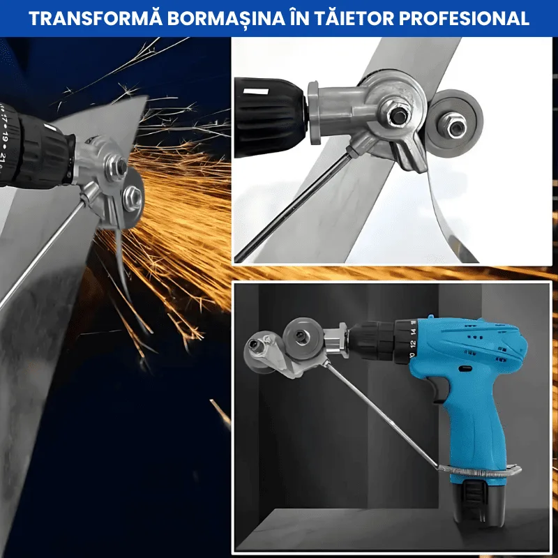 Cap de Tăiere tabla si materiale feroase pentru Bormasina