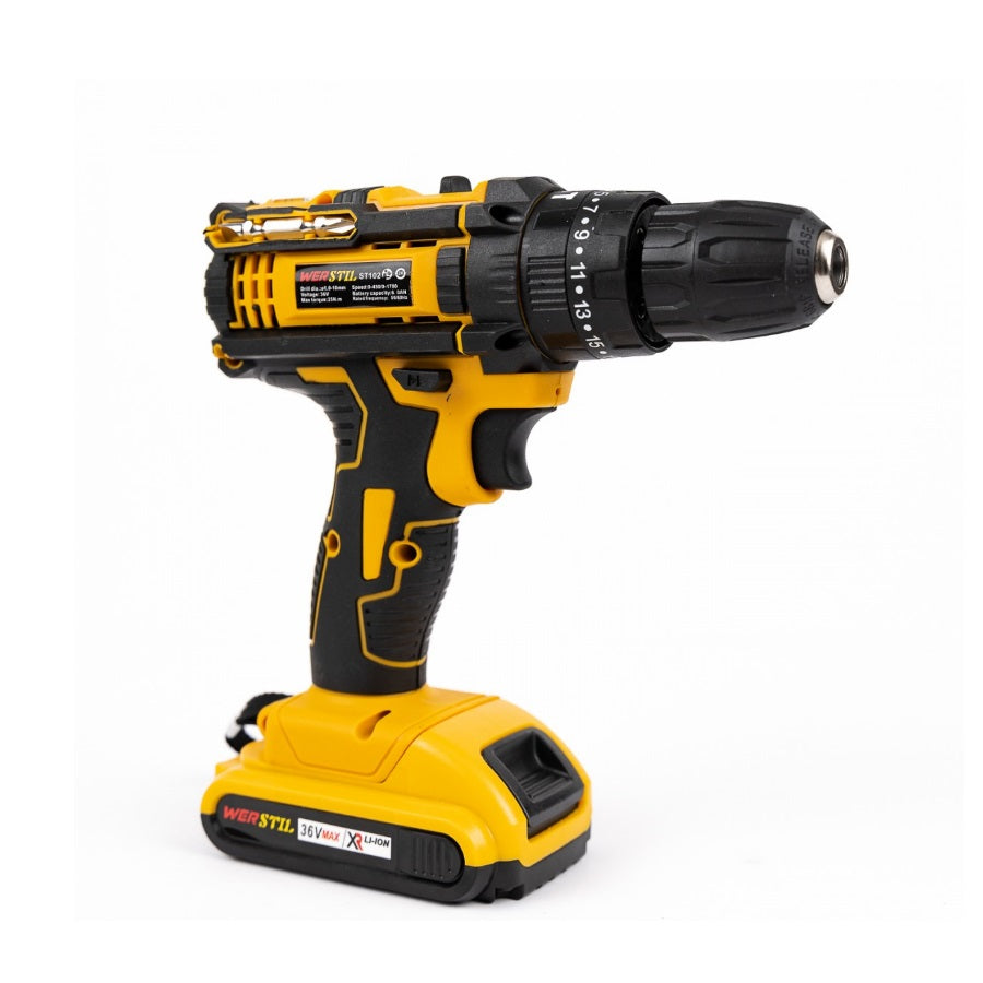 Trusa Bormasina OKBOONS™, 2 acumulatori, 36V, 30 accesorii