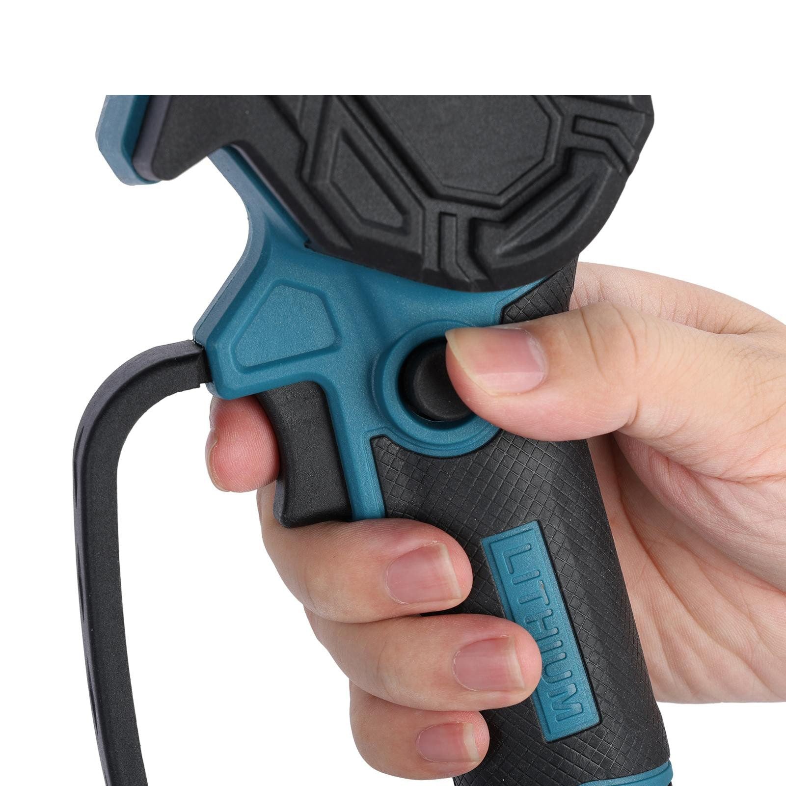 Fierastrau electric OKBOONS™ de mana 48V, 6 inch, 2 acumulatori, 2 lanturi