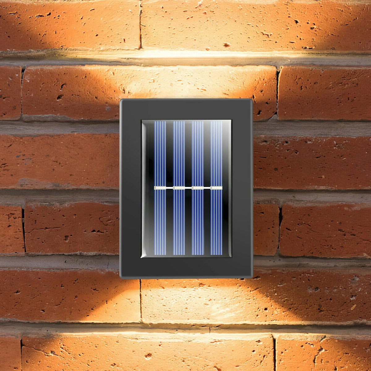 Set 8 x lampi solare pentru perete exterior, iluminare sus-jos