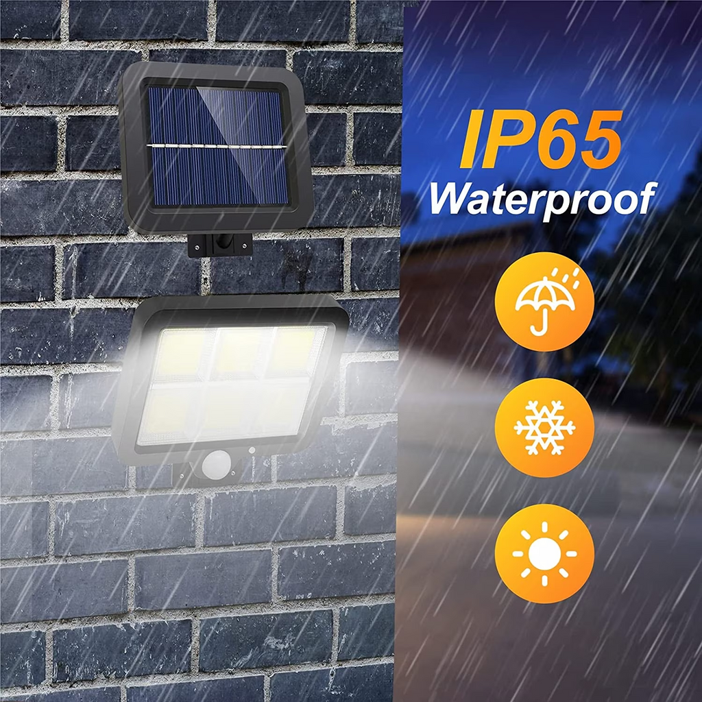 Lampa Solara de Perete cu panou solar, fir 5m, 50W