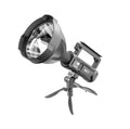 Lanterna Profesionala, cu Led XHP50, Raza de actiune 500m, 4 moduri de iluminare, functie Powerbank, cu trepied inclus