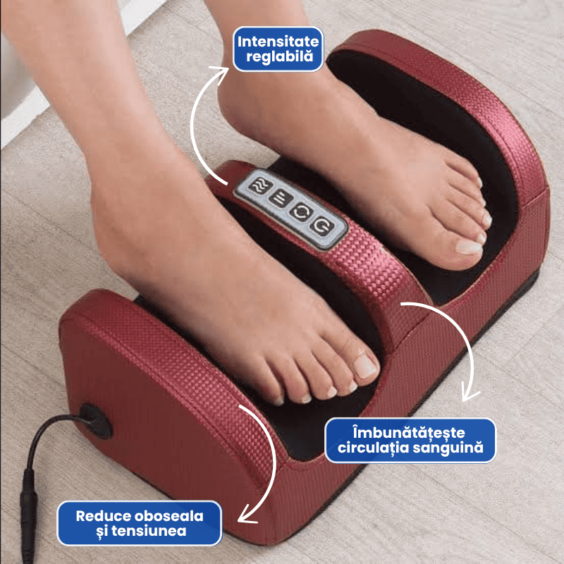 Aparat Electric de Masaj pentru Picioare, Negru