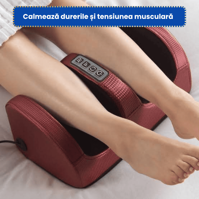 Aparat Electric de Masaj pentru Picioare, Negru