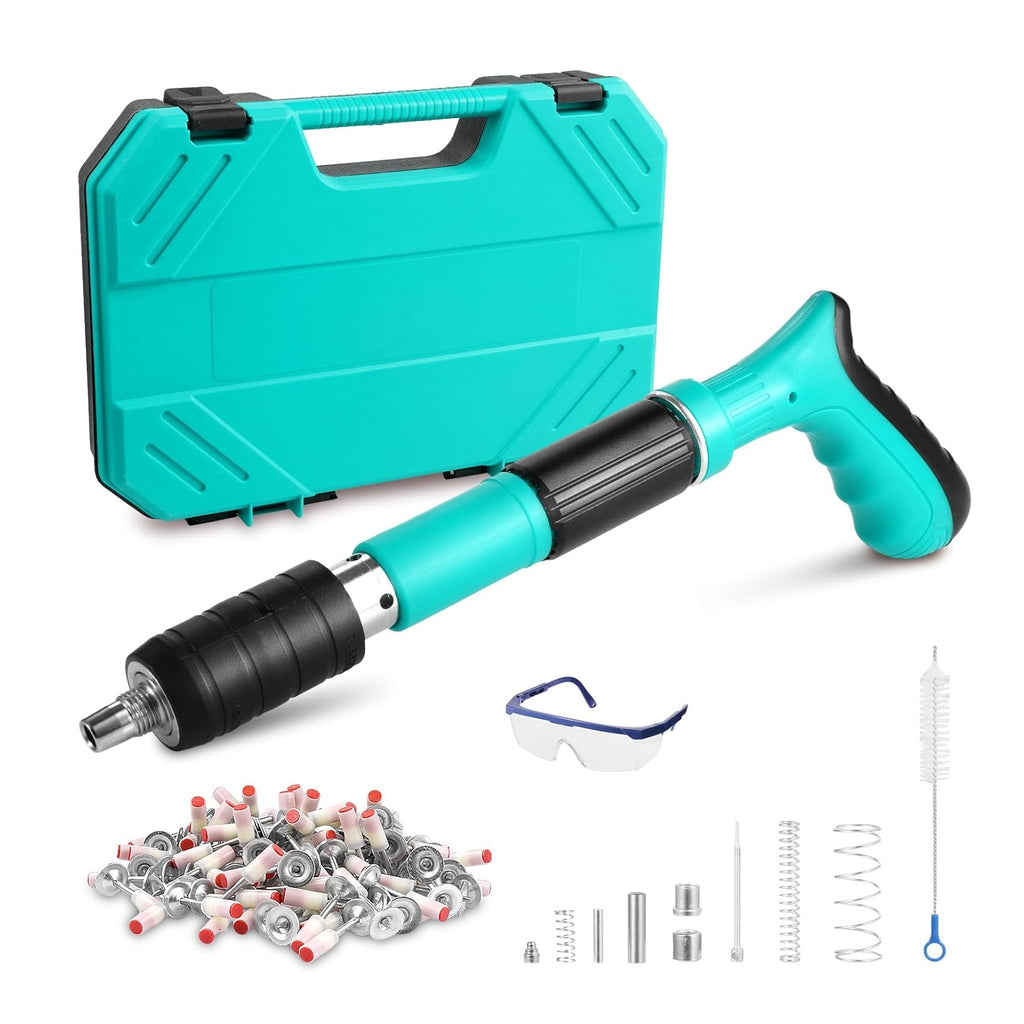 Kit pistol manual OKBOONS™ pentru fixare nituri/ cuie, Accesorii + 50 Cuie CADOU