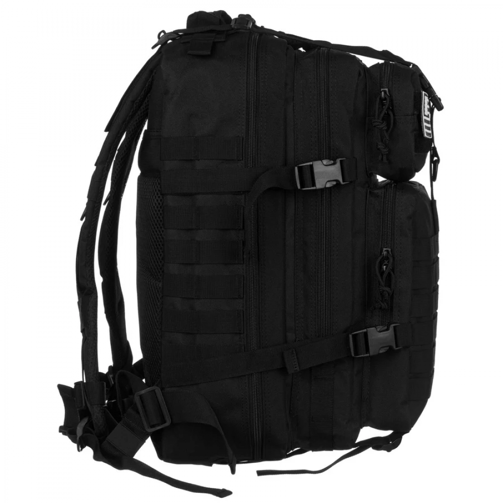 Rucsac Militar Tactic, 45L, 53x35x25CM, Impermeabil, Negru