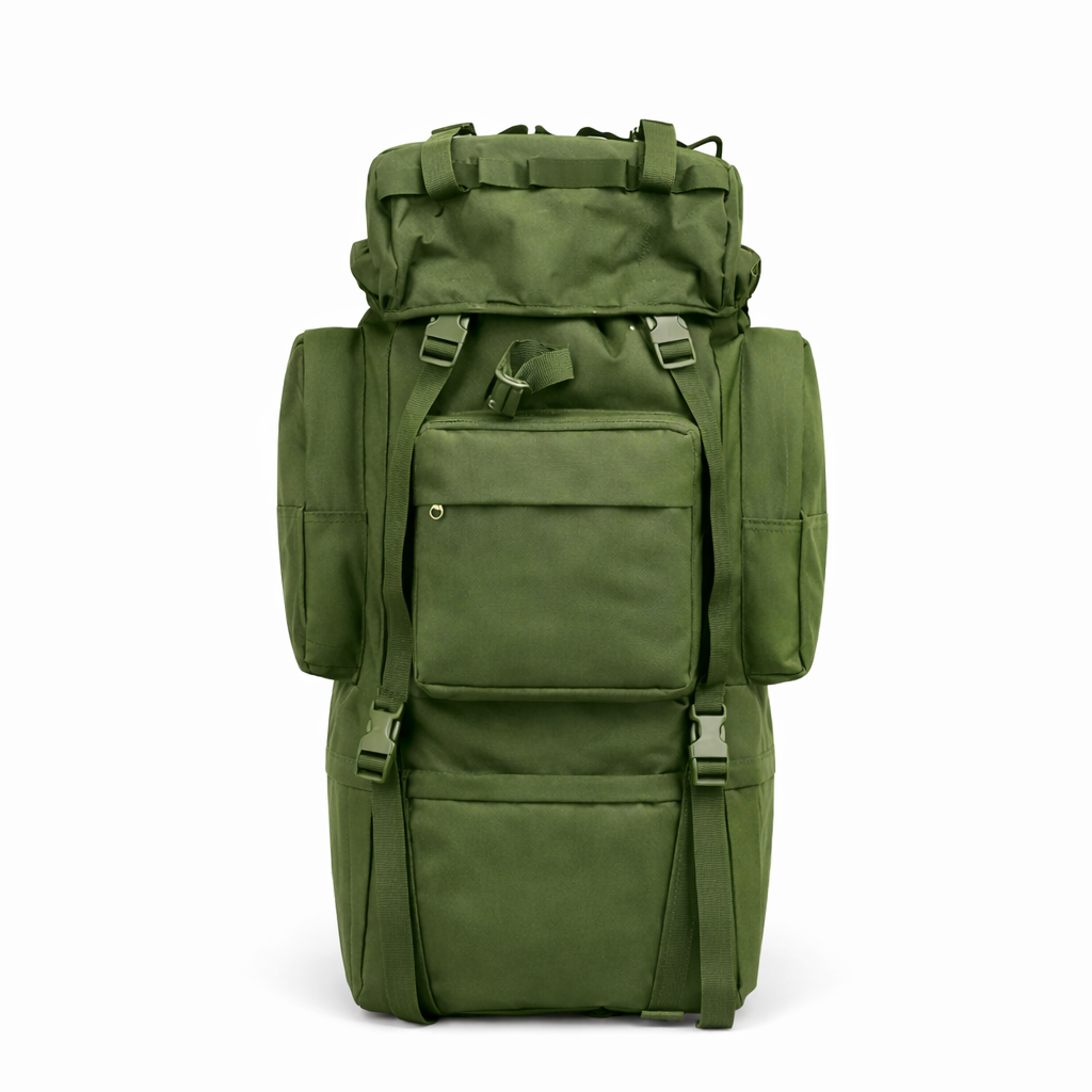 Rucsac Drumetie XXL, 80L, 75x35x30CM, Impermeabil, Verde
