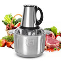 Tocator electric carne si legume, 5 lame inox, 3 viteze, capacitate 5L, bol inox, 1000W